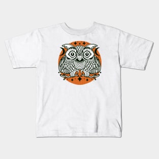 Halloween owl Kids T-Shirt